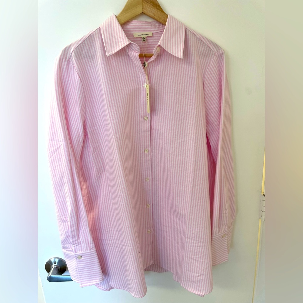 NWT Max Studio Button Down - Get Free under $20 item with full price purchase!